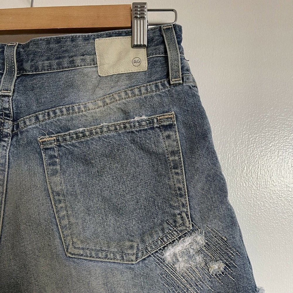 AG women's the Sadie high rise shorts in blue